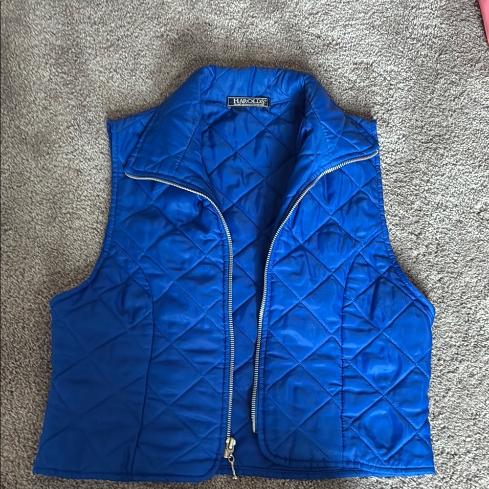 Harold's Blue Quilted Apparel